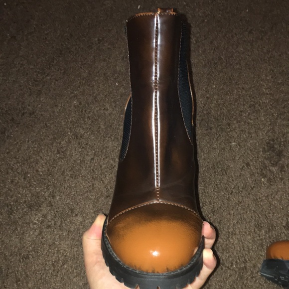 Nasty gal: Shoe Cult-high heeled ombré boots - Picture 7 of 10